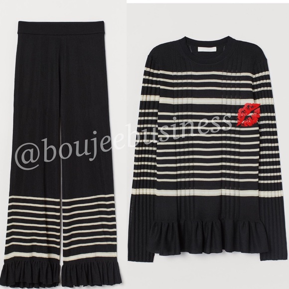 H&M Fine-Knit Top + Pants Co-ord Set - Picture 16 of 16